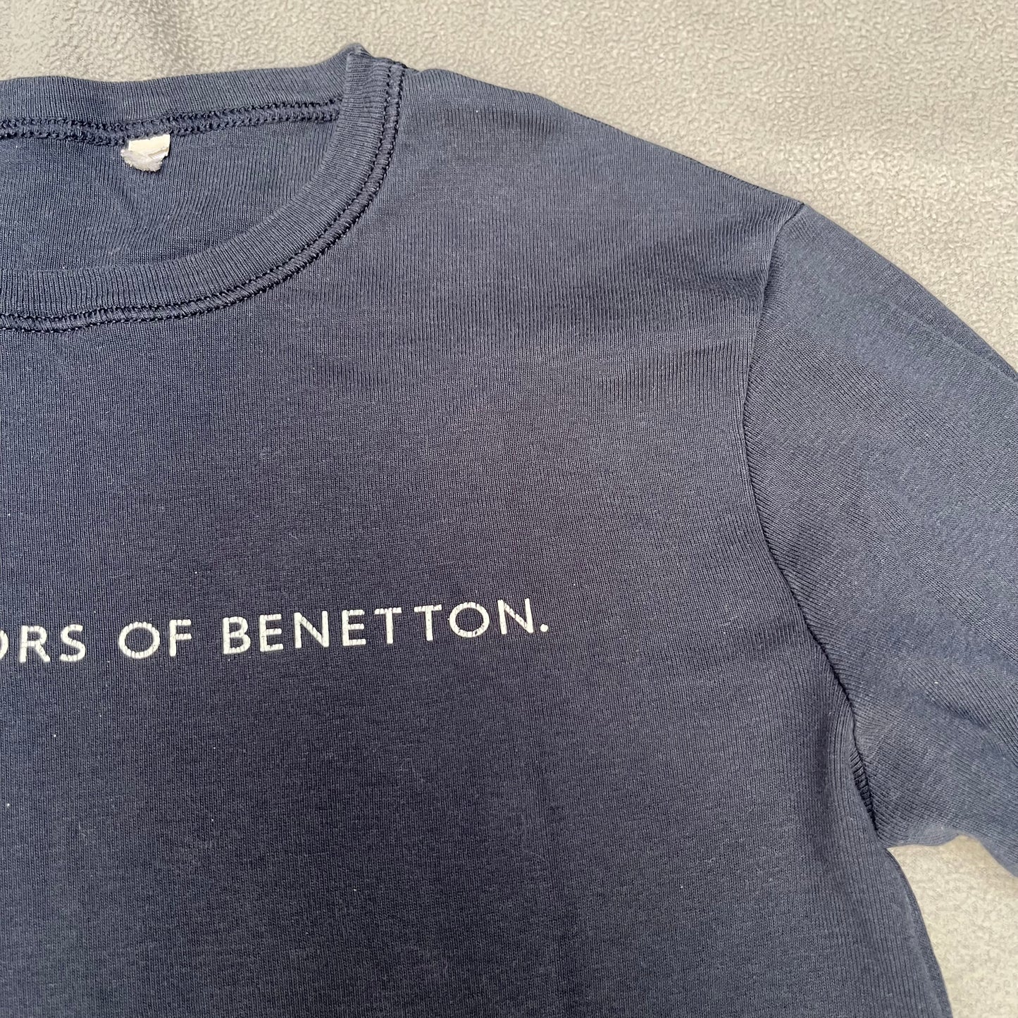 Langarmshirt von Benetton Kids 134-140 dunkelblau