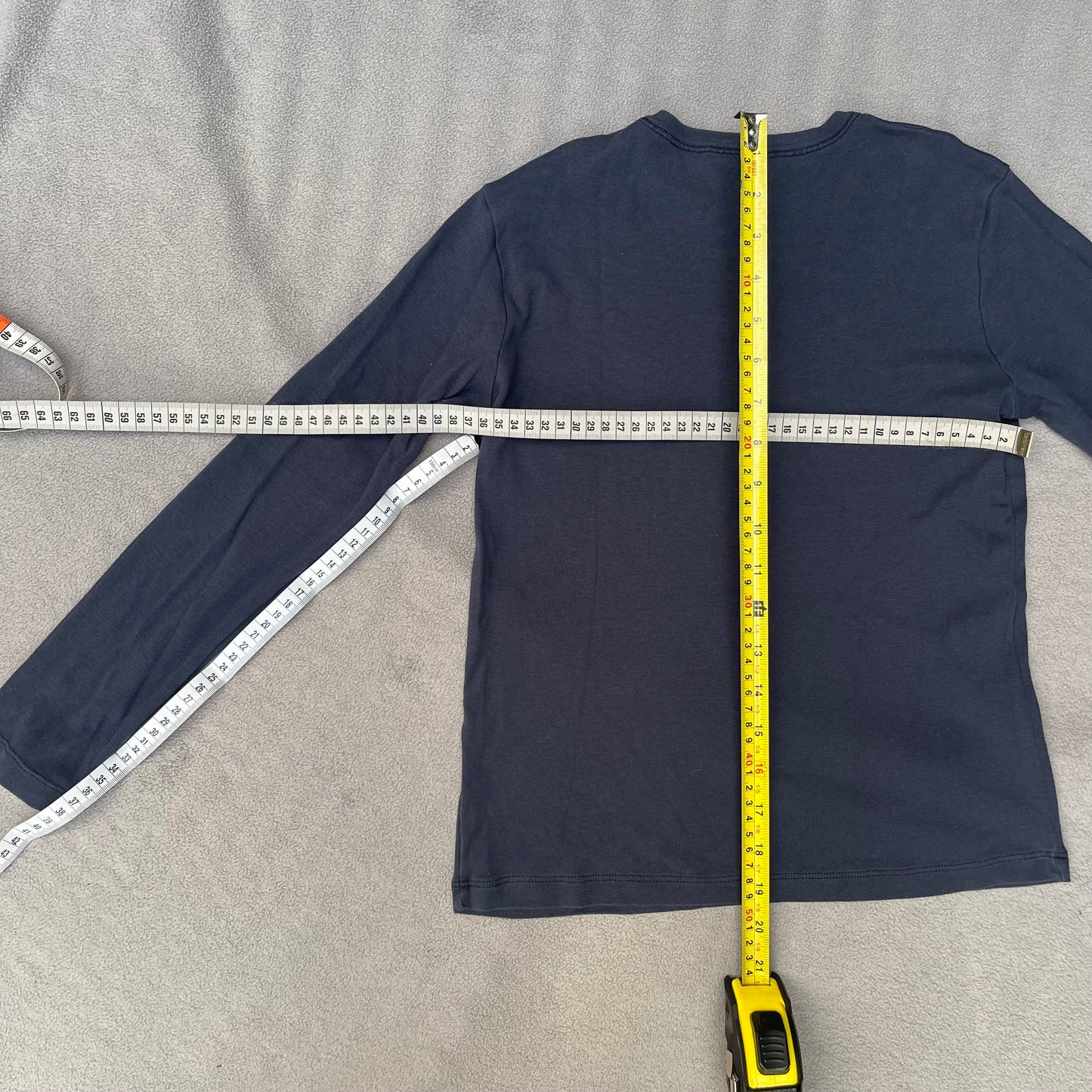 Langarmshirt von Benetton Kids 134-140 dunkelblau