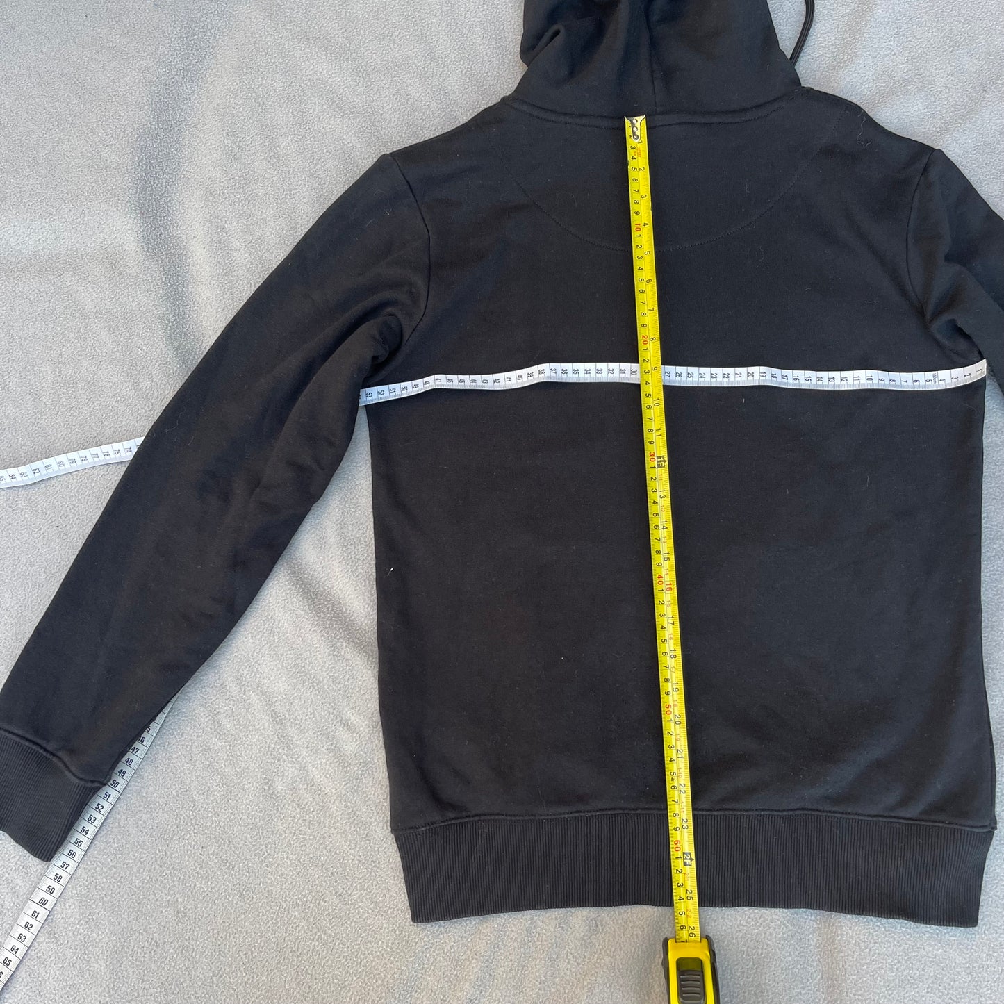 Patagonia Uprisal Hoodie (M Unisex) Bio-Baumwolle Brustlogo schwarz