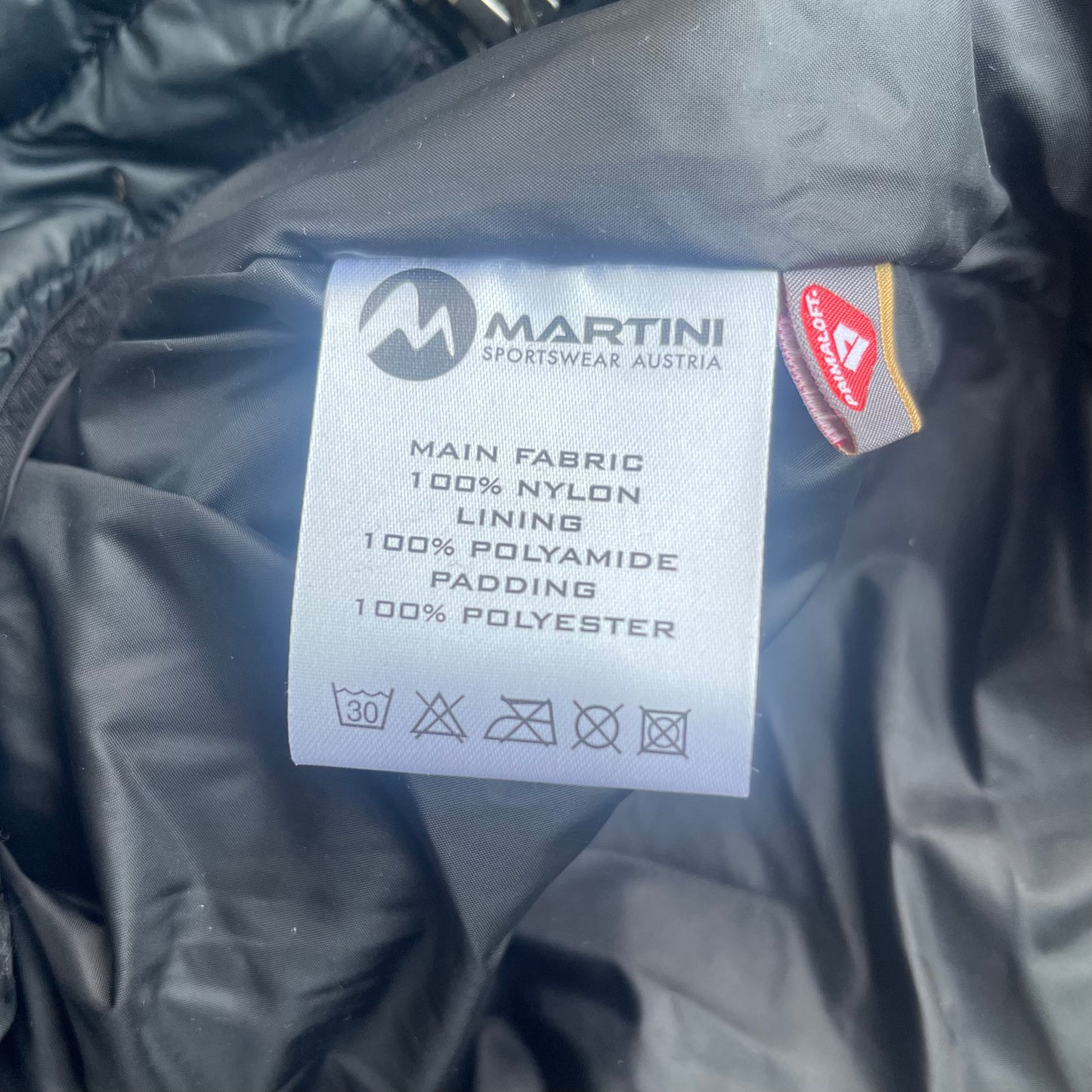 Stepp-Jacke von Martini S (Herren) Isolationsjacke Primaloft Gold blau - NEU