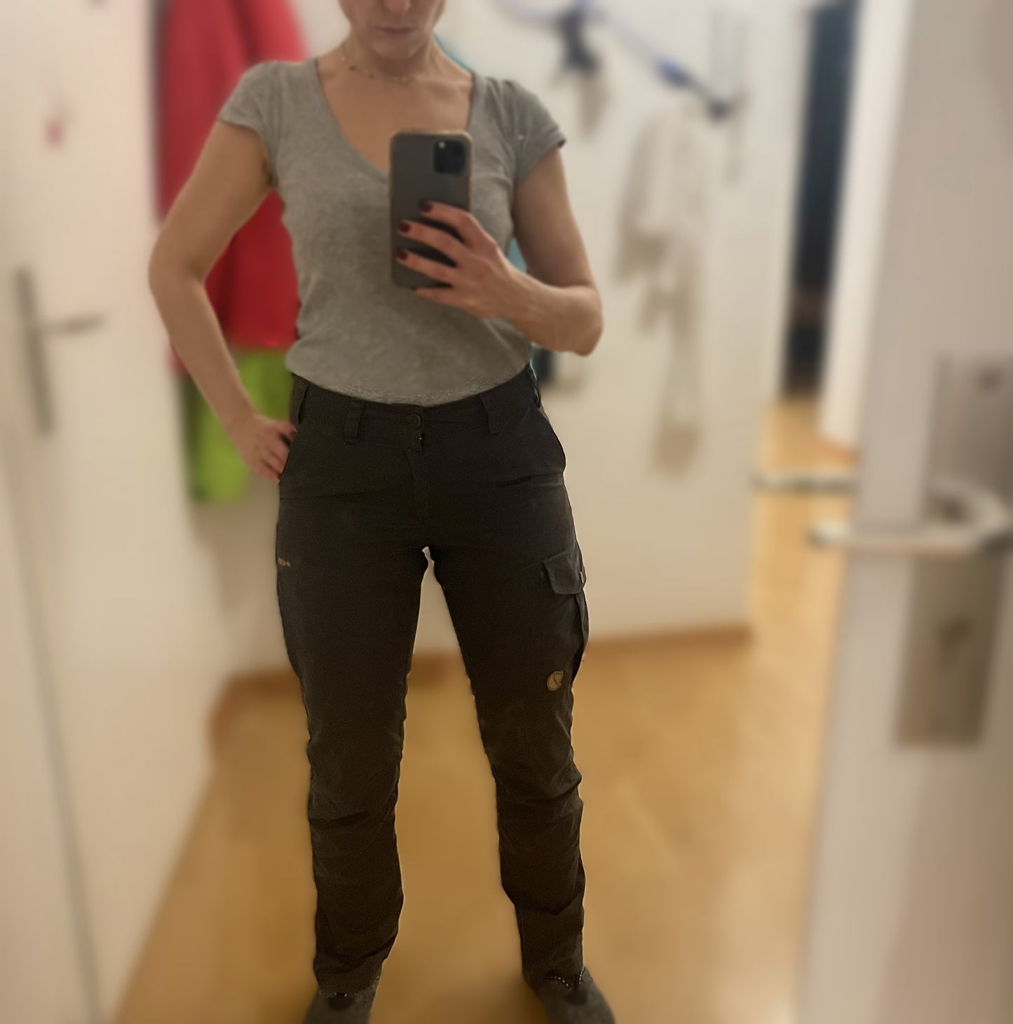 Wander Hose von Fjällräven (L / 40 Damen) Karla Pro graphit