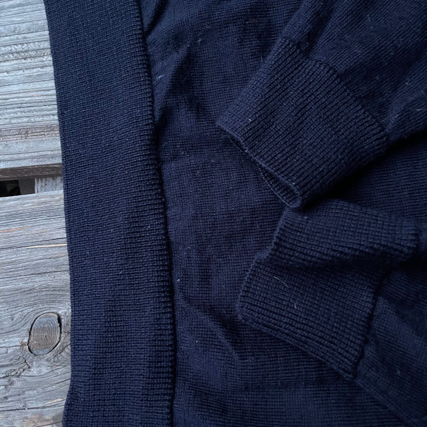 Strick- Pullover von Dale of Norway S (Damen) 1/3 Zipper, dunkelblau