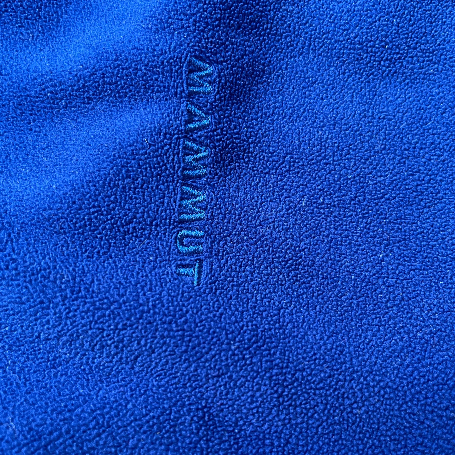 Fleece Pullover von Mammut XL/XXL Herren neck-zip blau