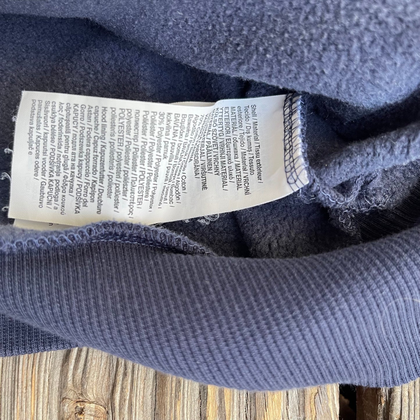 Hoodie von Puma XS Damen Sweatshirt Baumwolle dunkelblau