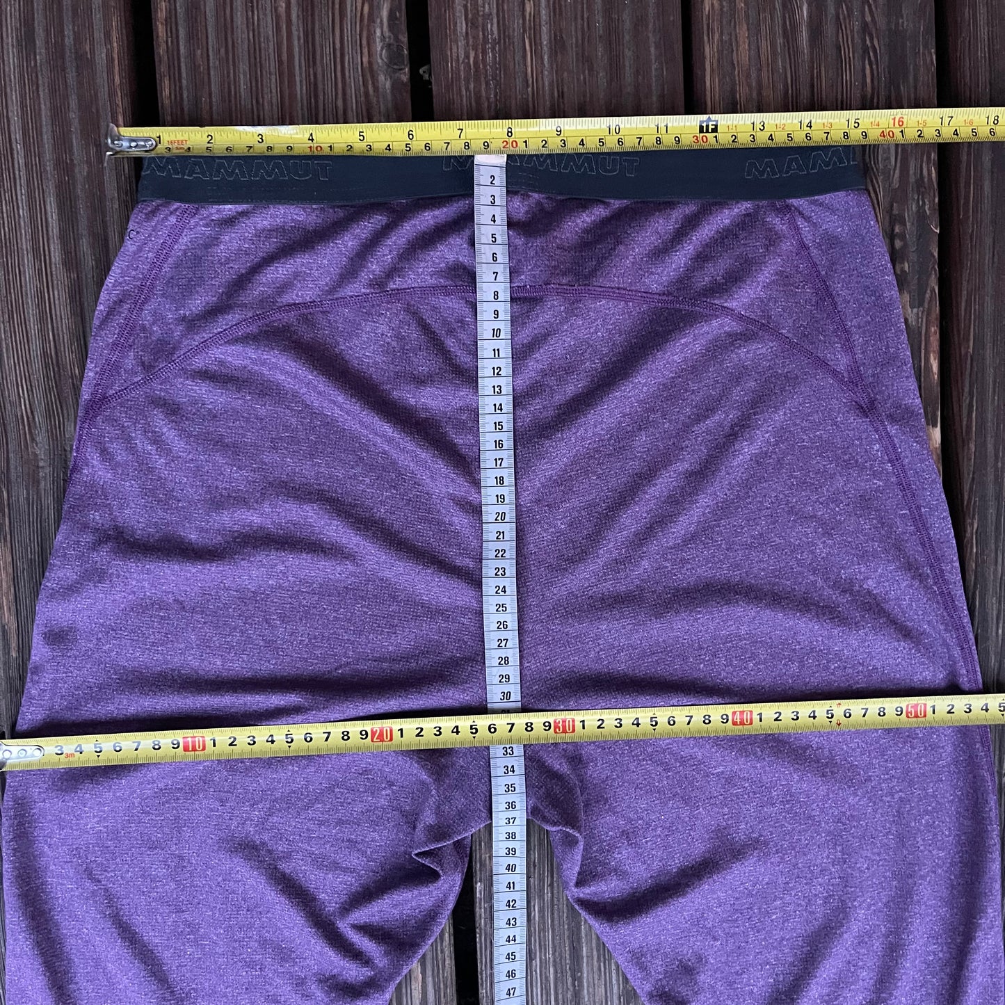 Lange Unterhose Damen L von Mammut Funktionsunterwäsche lila