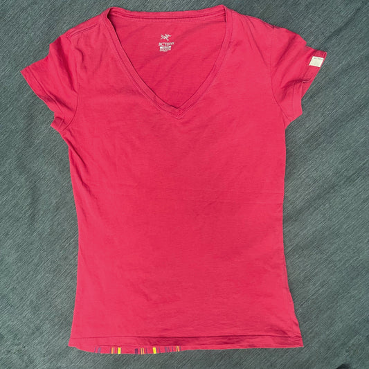 Arcteryx T-Shirt XS /S 100% Baumwolle pink - wanderlich.com