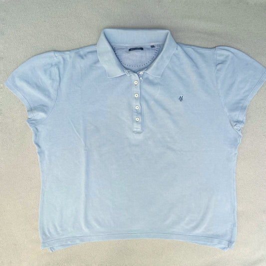 Polo-Shirt Damen L/ XL von Marc O'Polo blau - wanderlich.com