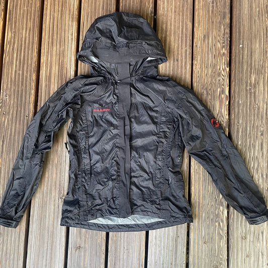 Regen- Jacke von Mammut (S Damen) Dry-Tech schwarz