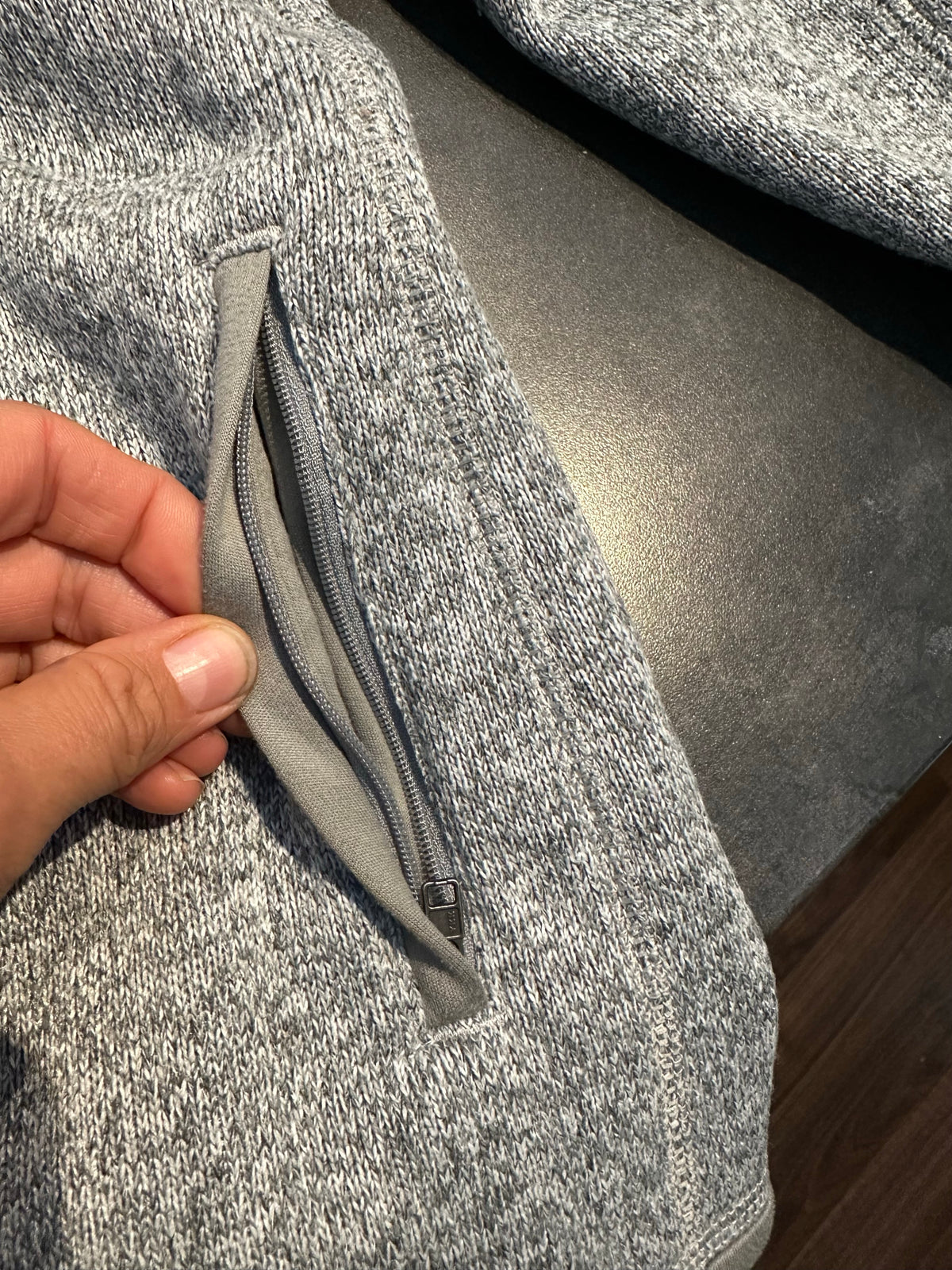 Patagonia Fleece Jacke (M Damen) Better Sweater grau