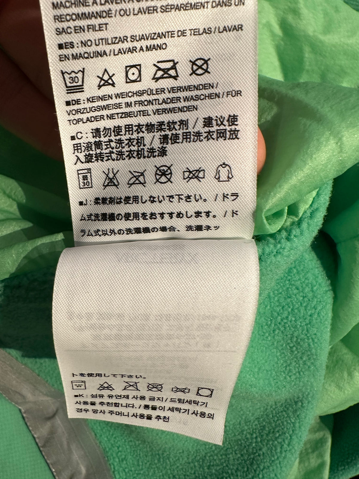 Ultraleichte gefütterte Jacke Arcteryx Atom LT (XL Damen) mint grün