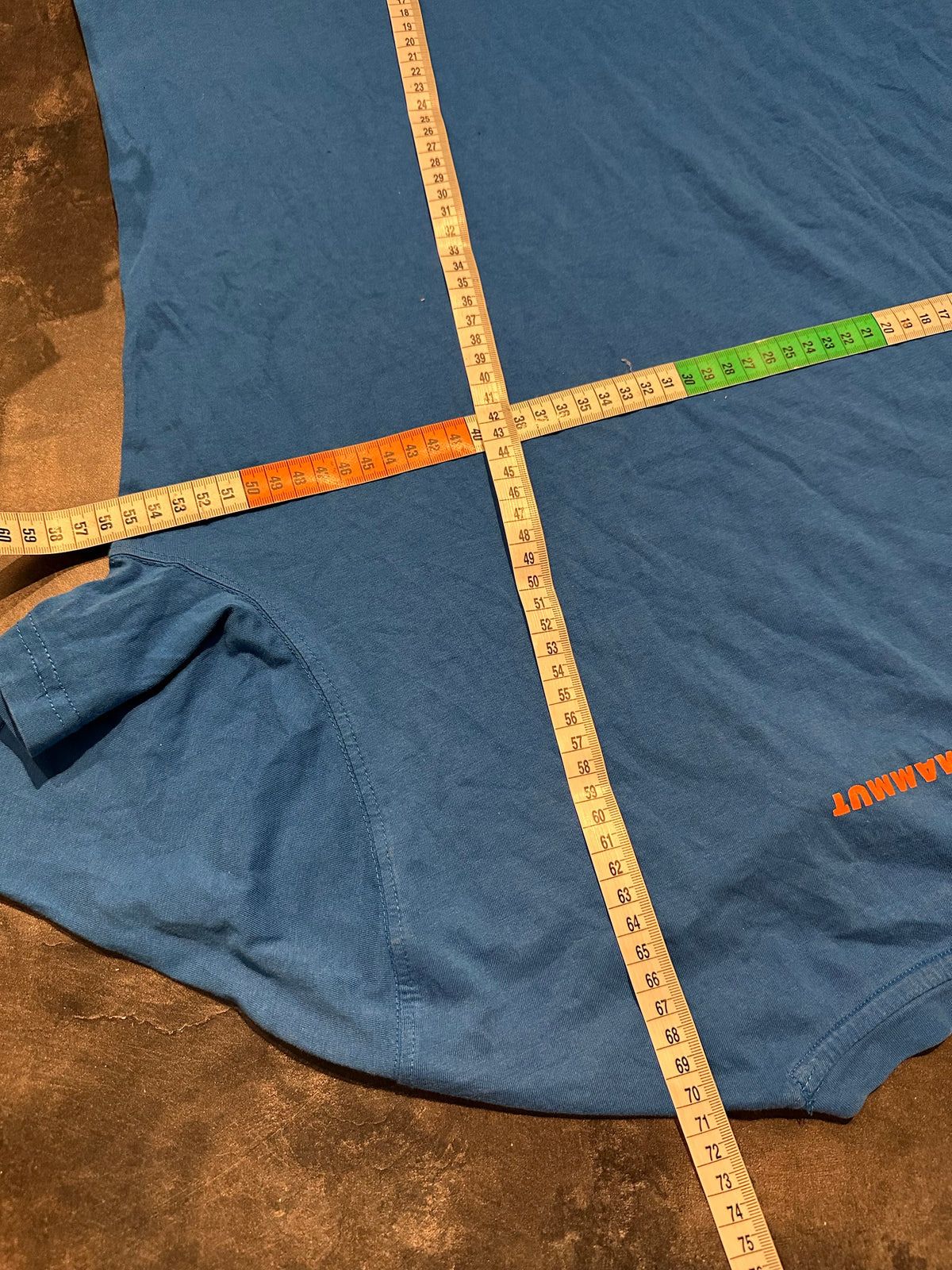 Mammut Extreme T-Shirt (L Herren) blau mit Logo