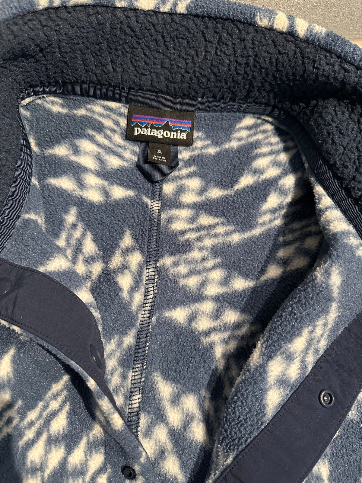 Fleece Pullover Patagonia (XL Herren) blau