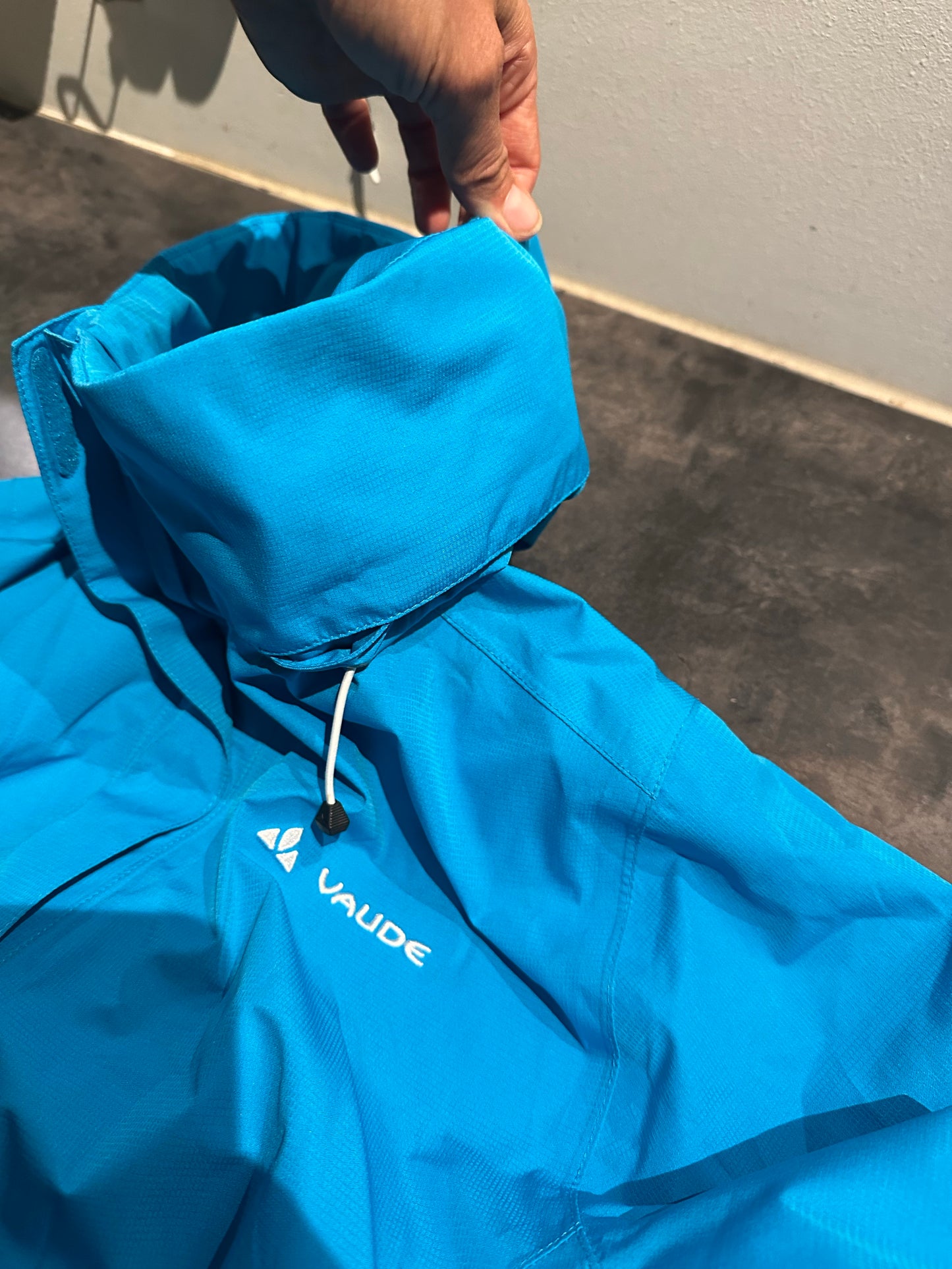 Regen Jacke von Vaude (M-L Damen ) 3-lagig blau