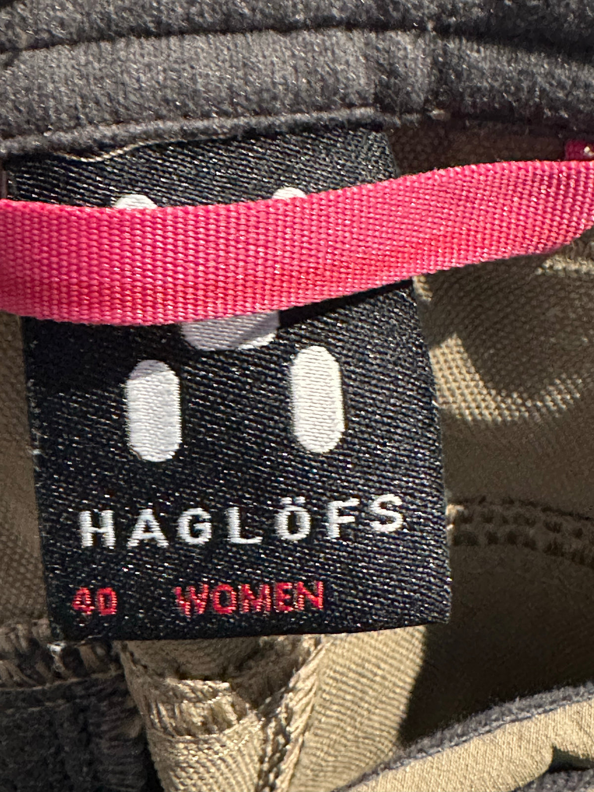 Trekking Hose Haglöfs (L Damen) Stretch beige