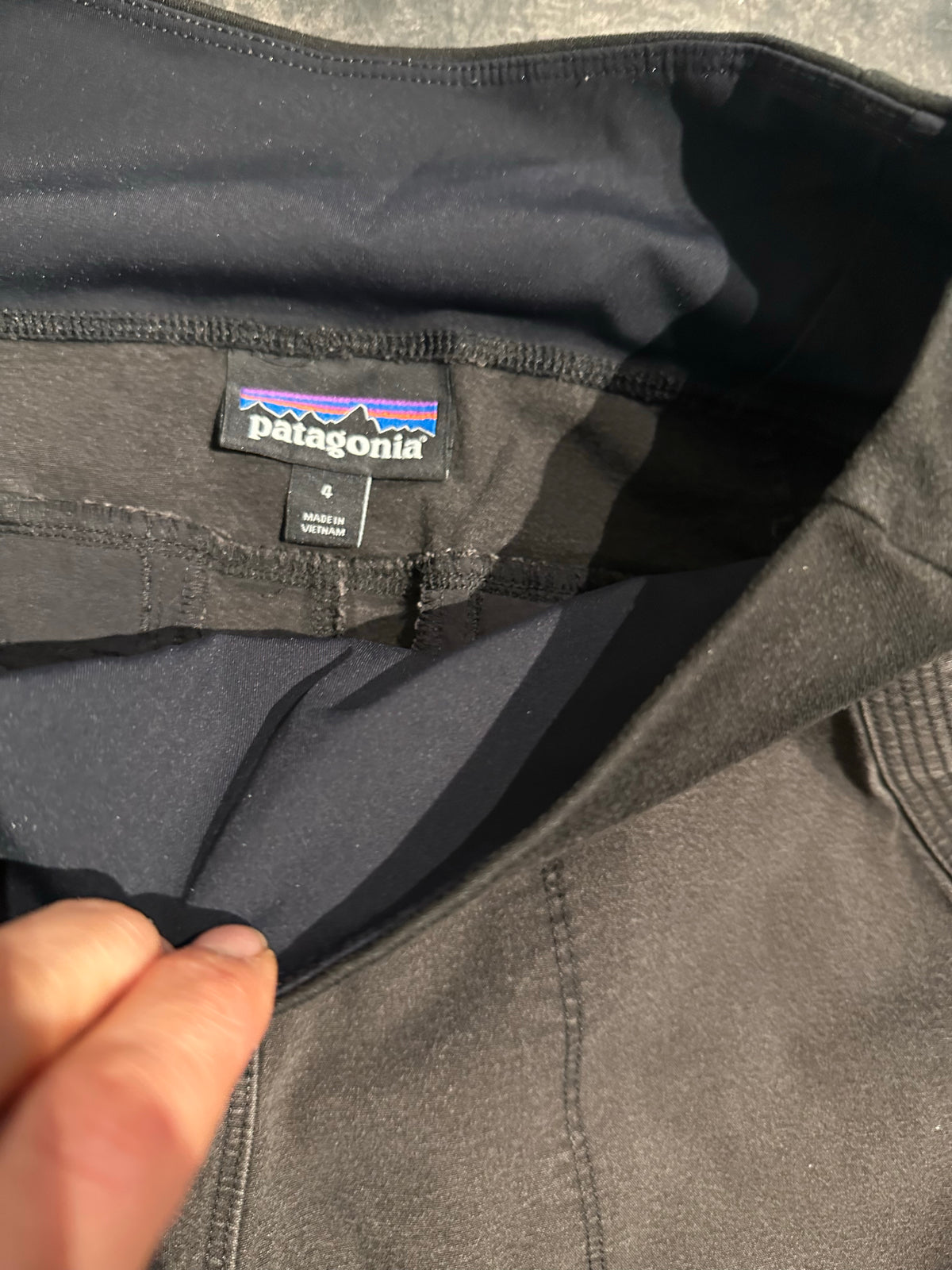 Kletter Hose Patagonia ( Damen XS ) braun