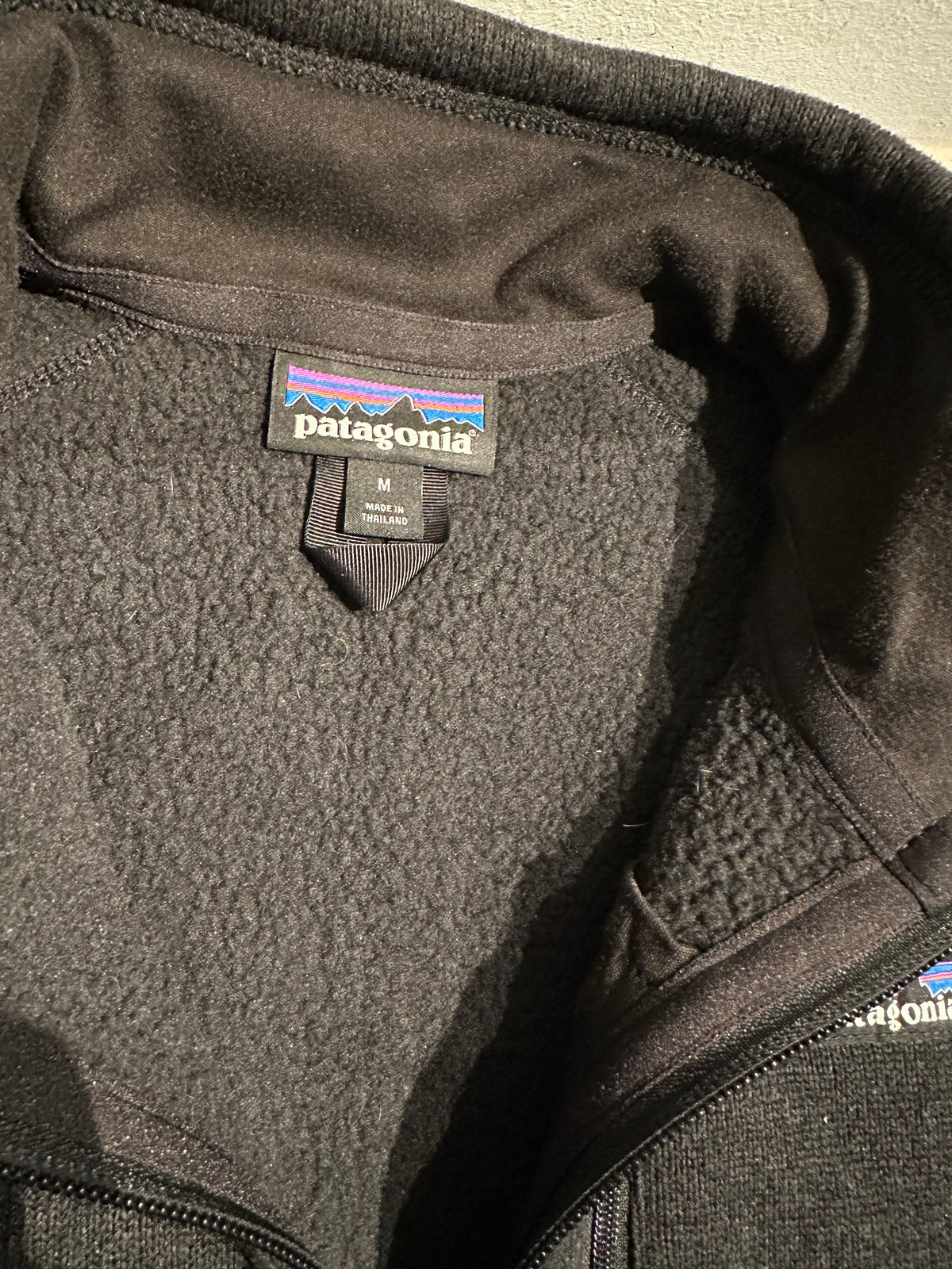 Zip Jacke Patagonia (M Herren) Better Fleece schwarz