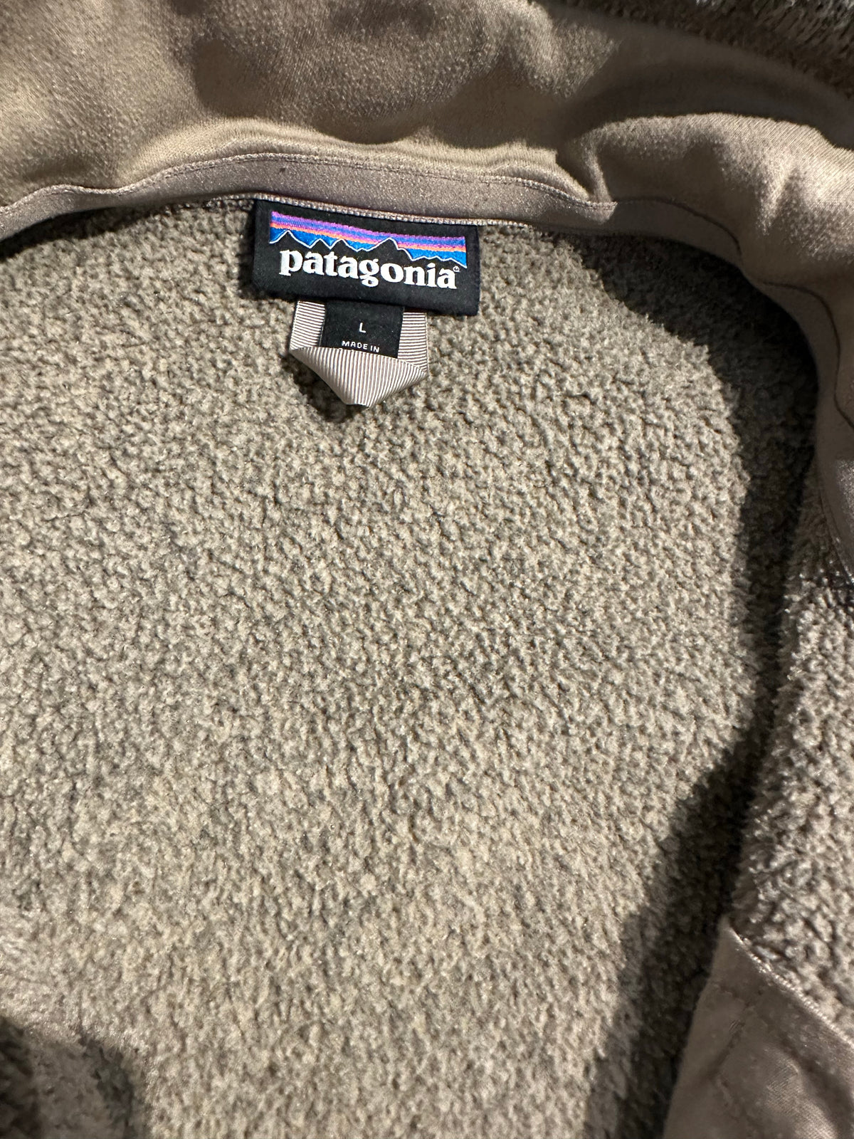 Patagonia Better Fleece Jacke (L Herren) beige