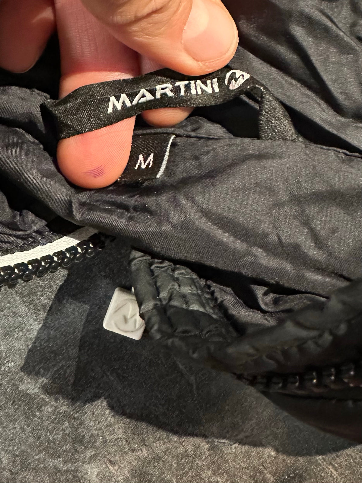 Stepp-Jacke von Martini (M Herren) blau schwarz - wanderlich.com