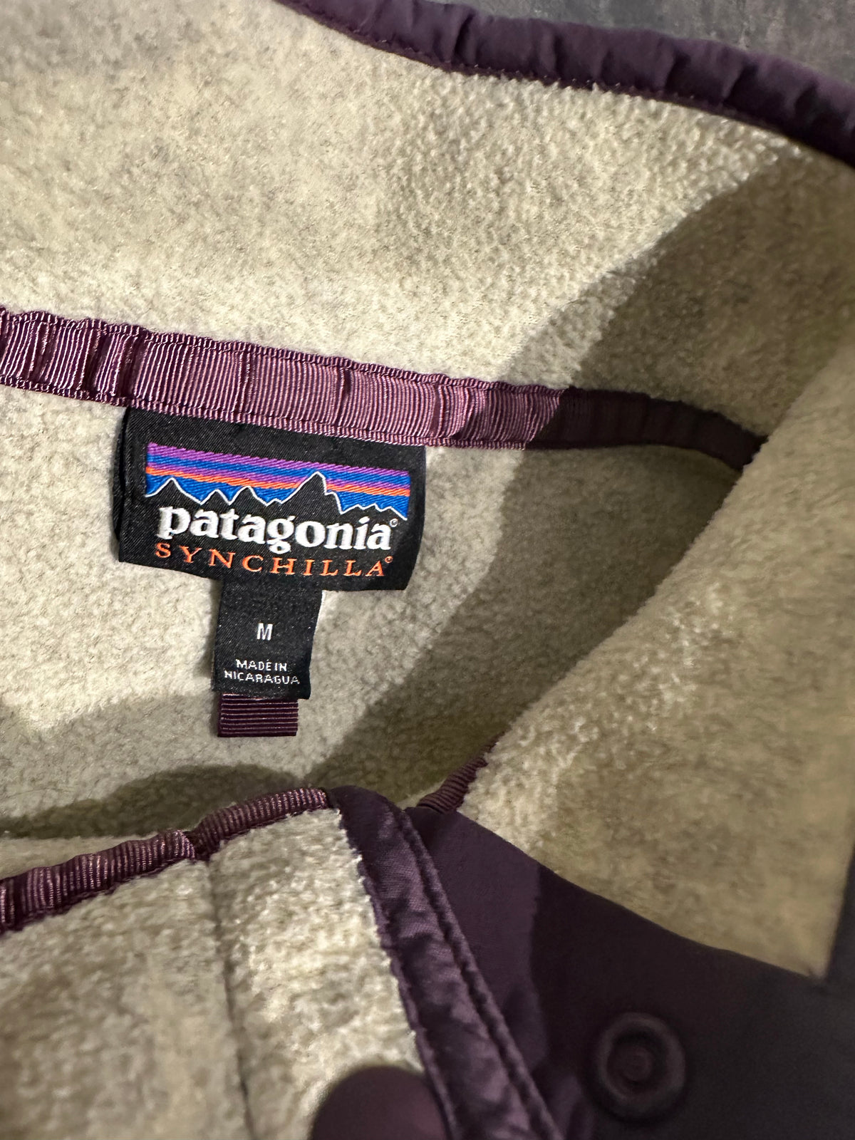 Patagonia Fleece Pullover (S Herren /M Damen) Synchilla grau