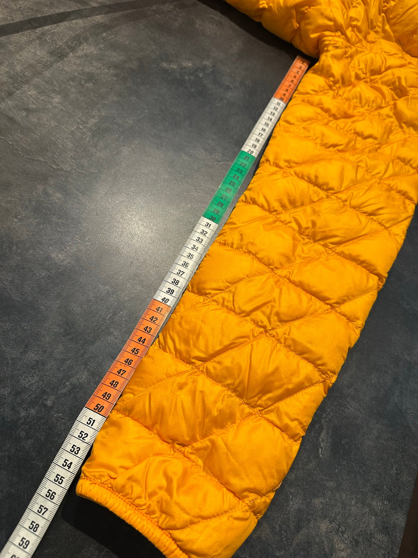 Daunen Jacke von Vaude (M:40 Damen) wasserabweisend gelb