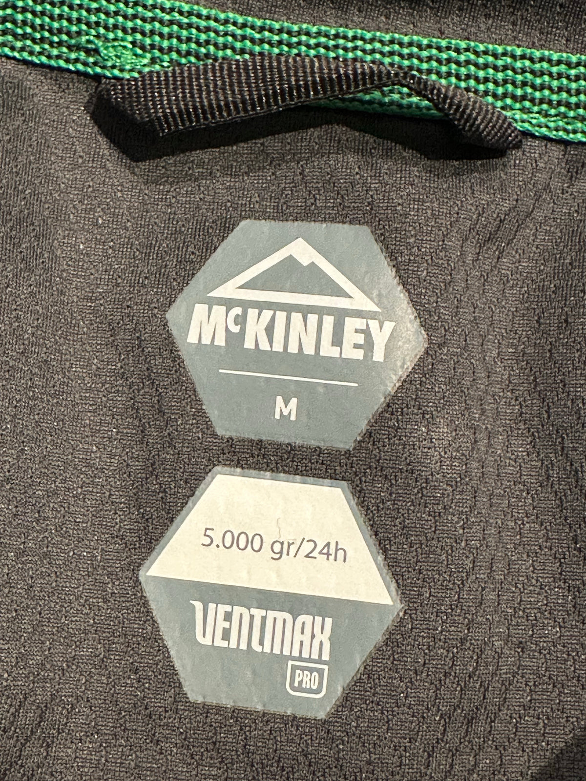 Softshell Regen Jacke McKinley (M Herren) grün grau