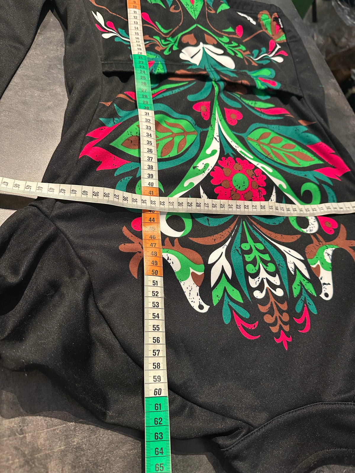 Longsleeve von Maloja (S Damen) schwarz bunt