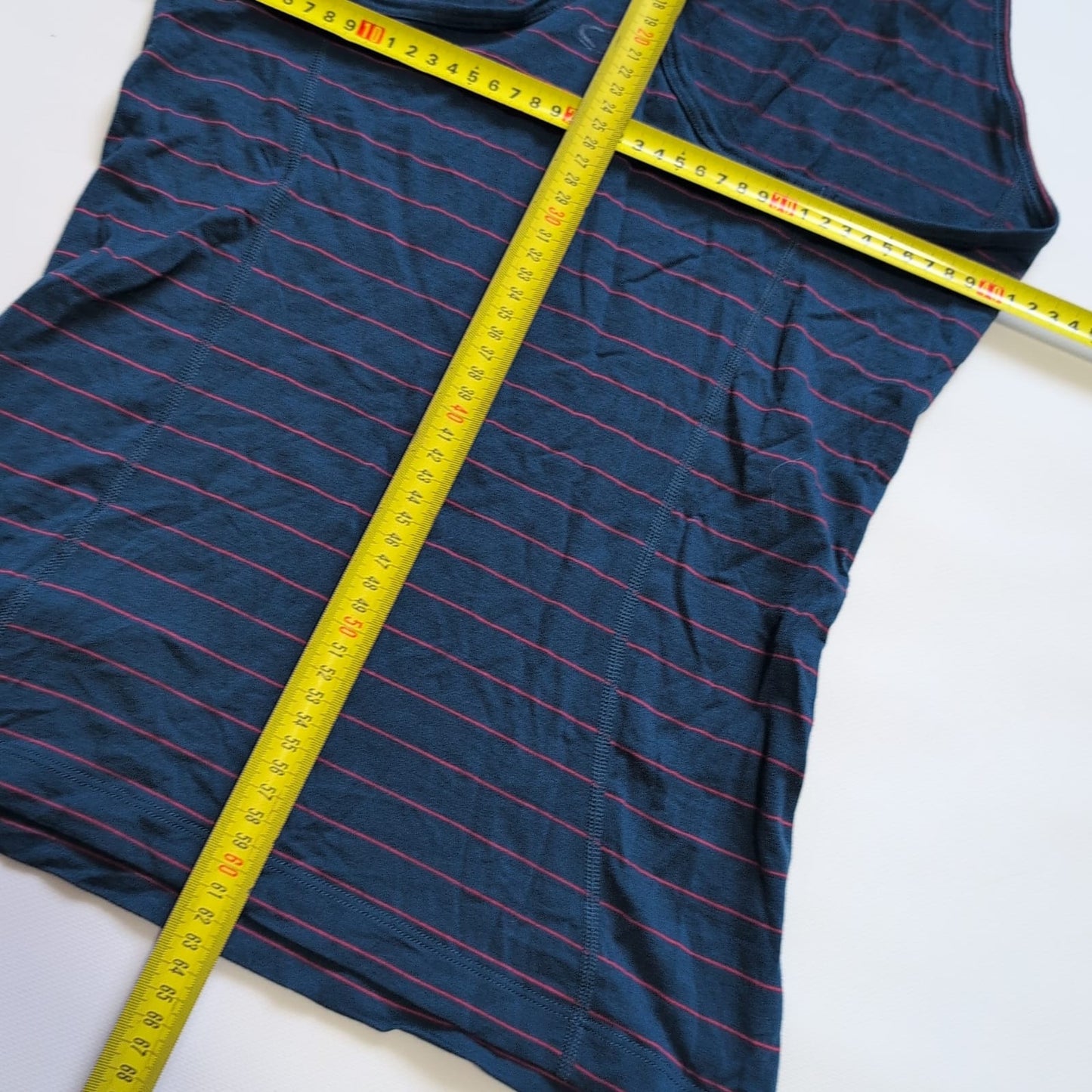 Tank Top von Icebreaker Merino (L Damen) marineblau gestreift