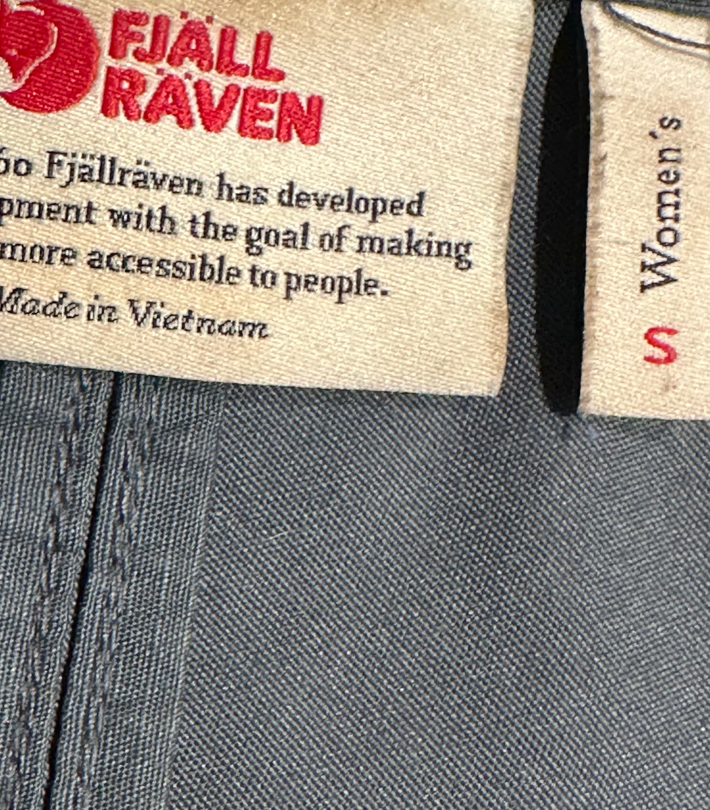 Fjällräven Jacke G-1000 (S Damen) Stina stahl blau