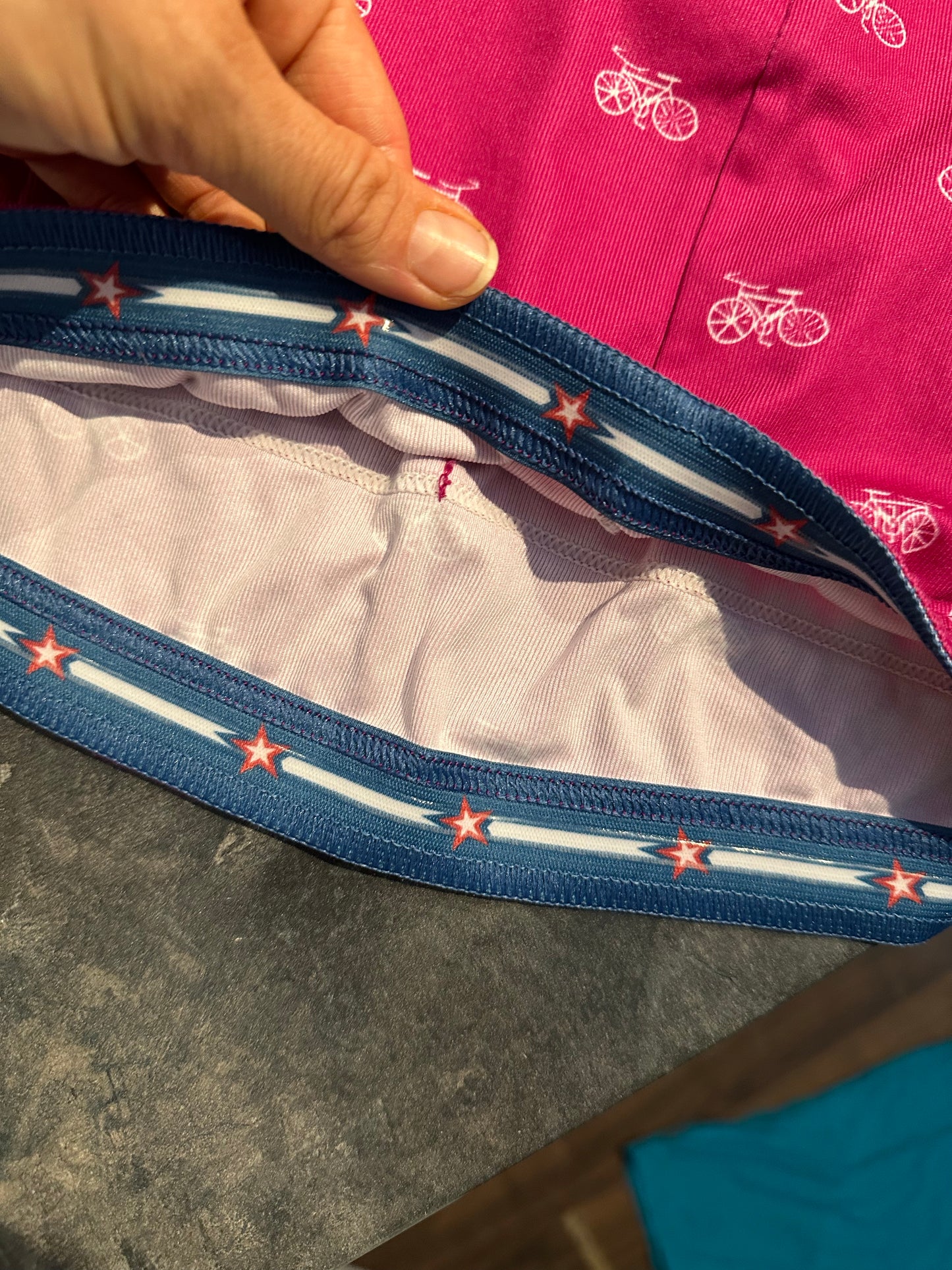 Radtrikot von Maloja (Damen S) pink mit Print