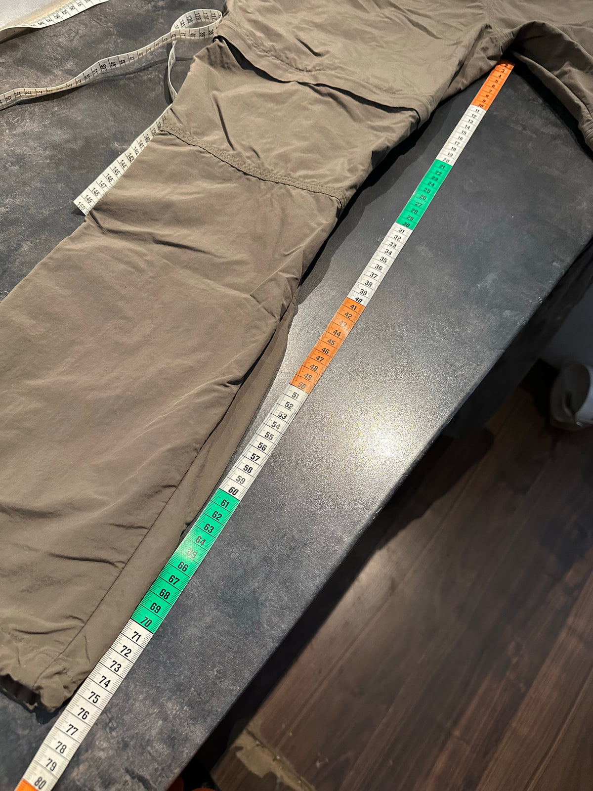 Zip Off Hose von Vaude (Herren L) 2in1 Trekkinghose khaki