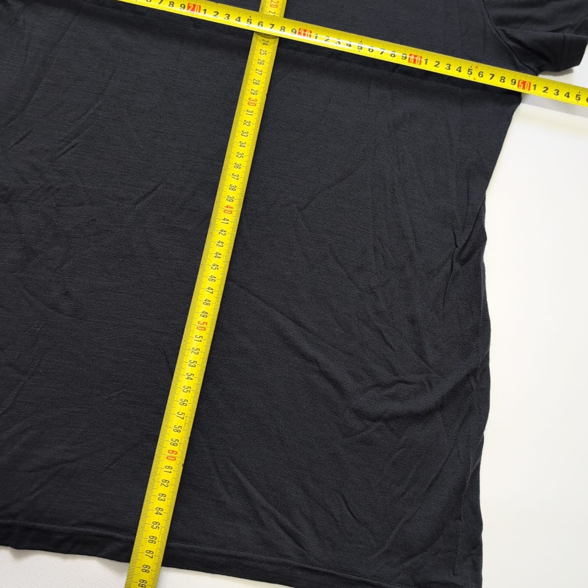 Merino T-Shirt von Ortovox (XL Herren) schwarz mit Print