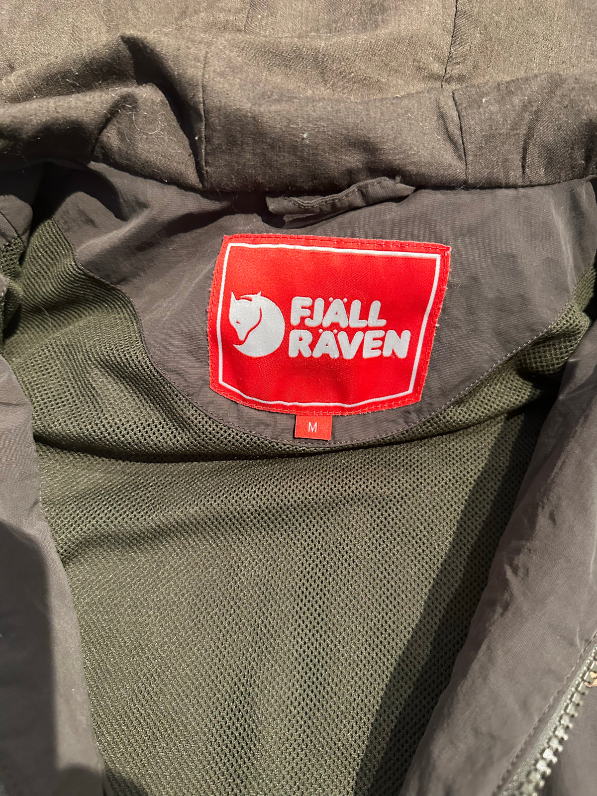 Regen Jacke Fjällräven (M Damen) anthrazit grau