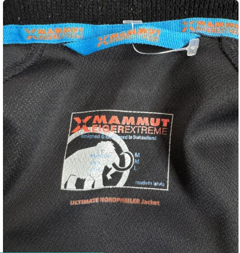 Softshell Jacke von Mammut Extreme Eiger (M Herren) Windstopper schwarz