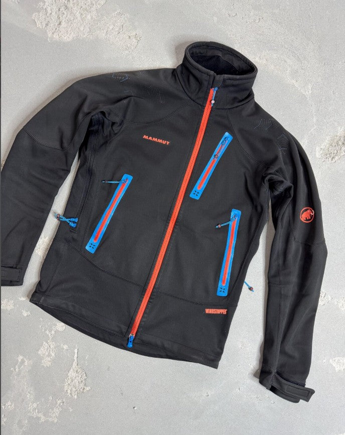 Softshell Jacke von Mammut Extreme Eiger (M Herren) Windstopper schwarz