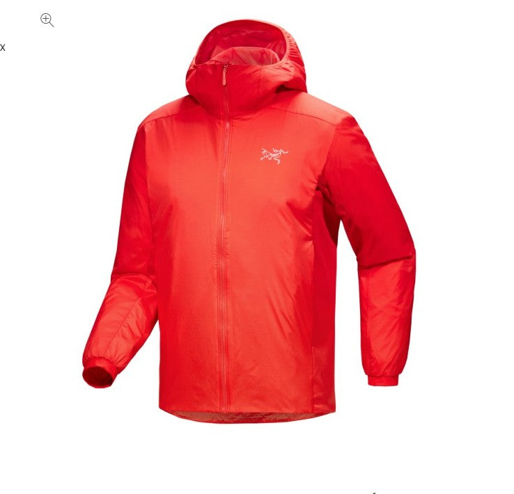 Warme Jacke von Arcteryx Atom AR (XS Damen) Heavyweight rot
