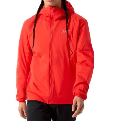 Warme Jacke von Arcteryx Atom AR (XS Damen) Heavyweight rot
