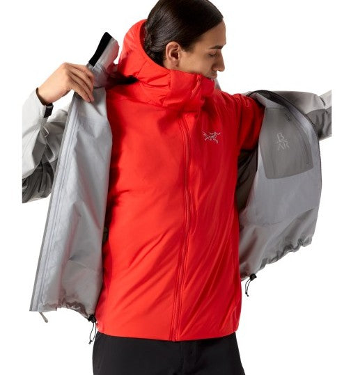Warme Jacke von Arcteryx Atom AR (XS Damen) Heavyweight rot