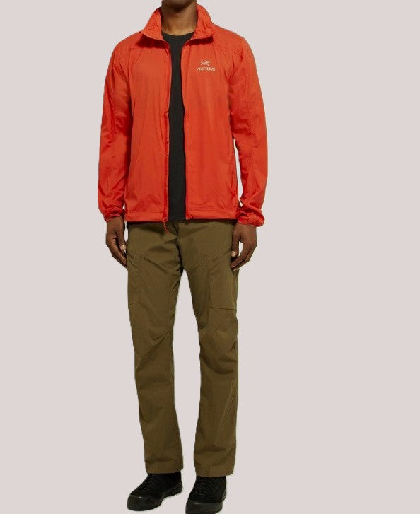 Jacke von Arcteryx (S Herren) Windstopper mit Kapuze orange