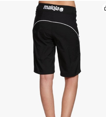 2in1 MTB Radshorts von Maloja (M Damen) grau innen gepolstert