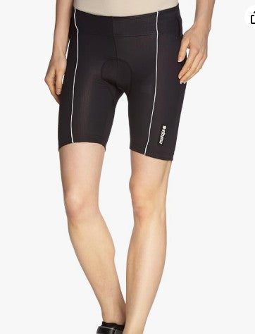 2in1 MTB Radshorts von Maloja (M Damen) grau innen gepolstert