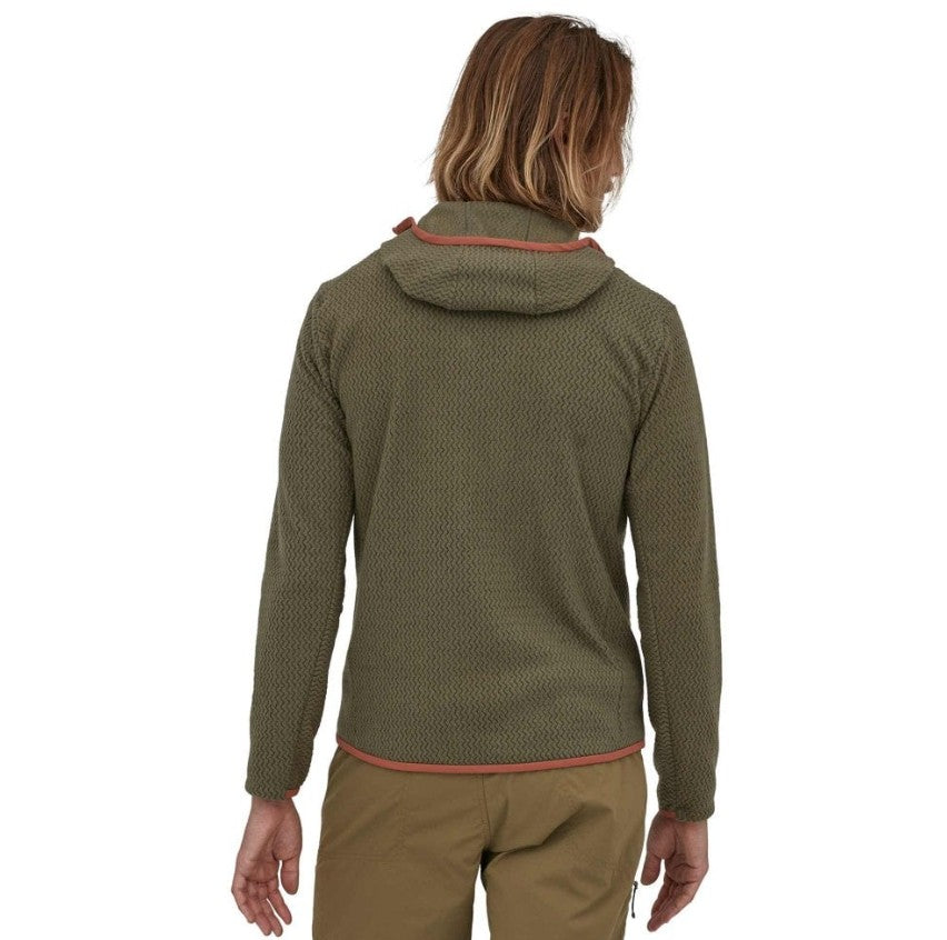 Patagonia R1 Air Fleece Full-Zip Hoody (XL Herren) Olive grün