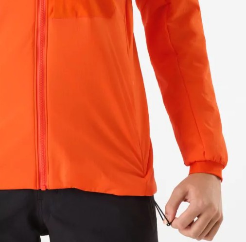 Warme Jacke von Arcteryx Proton Hoody (M Damen) orange