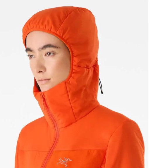 Warme Jacke von Arcteryx Proton Hoody (M Damen) orange