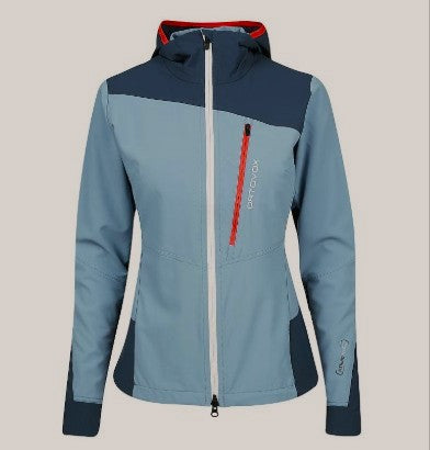 Jacke von Ortovox Merino (XS Damen) Softshell blau