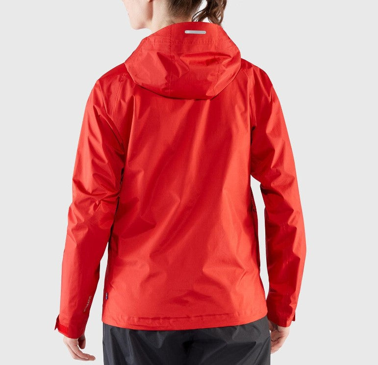 Fjällräven 2,5L Regen Jacke (M Damen) HIGH COAST HYDRATIC JACKET rot