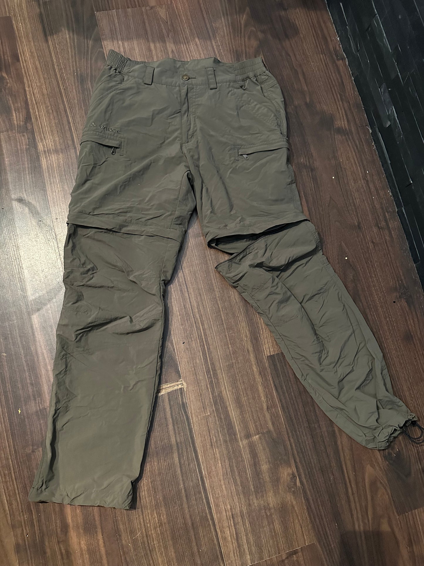 Zip Off Hose von Vaude (M: 50 Herren) 2in1 khaki