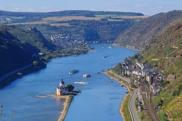 Gutschein: Wanderreise Rheinsteig: in 8 Tagen von Rüdesheim nach Koblenz - wanderlich.com