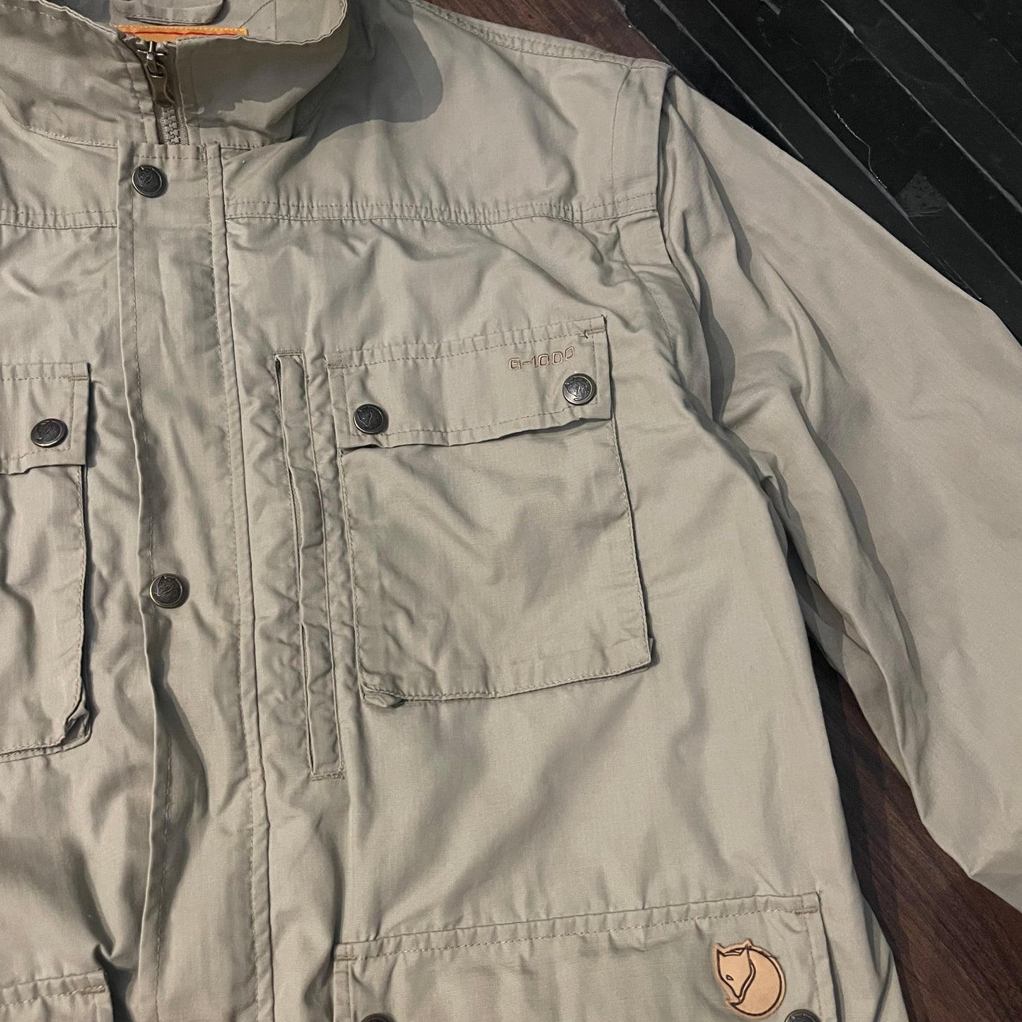 2in1 Jacke & Weste von Fjällräven G-1000 (XL Herren) beige