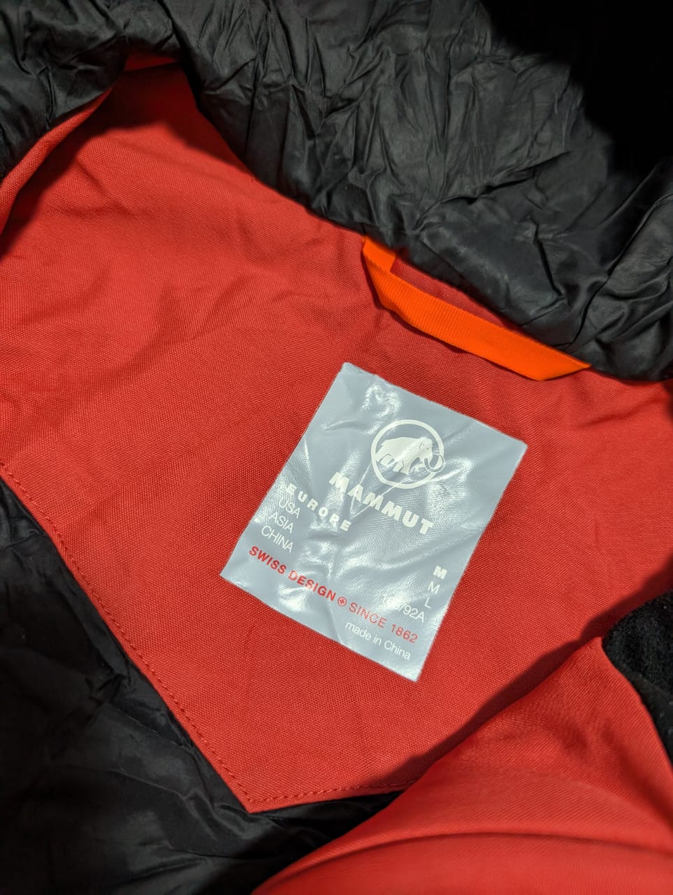 Ski Anzug von Mammut ( M ) Goretex Jacke Hose warm gefüttert rot