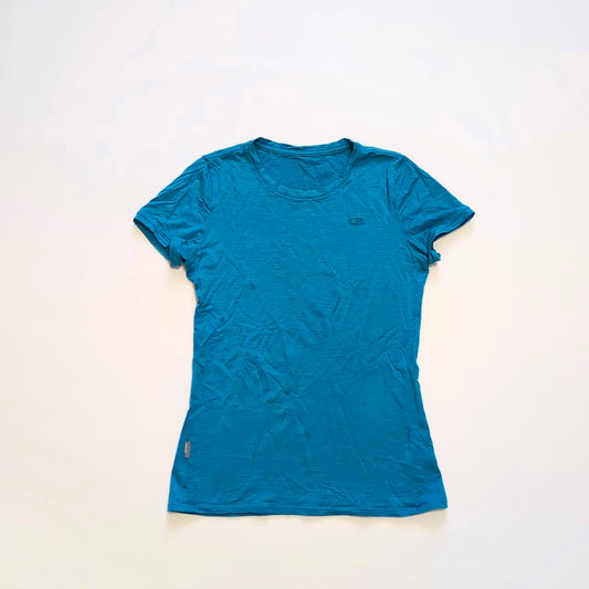 T-Shirt von Icebreaker Merino (S Damen) türkis blau